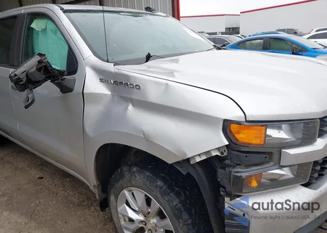 2019 Chevrolet Silverado 1500 Custom из США, поврежденный, VIN 3GCPWBEH2KG228183